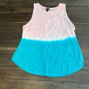 TORRID CLASSIC FIT TANK - TRIBLEND DIP-DYE MULTI